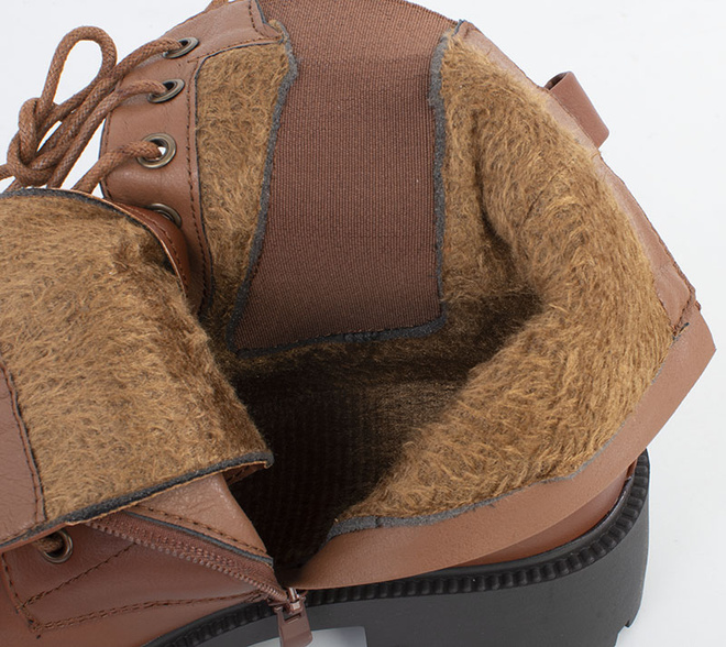 CAMEL BOTKI OCIEPLANE TRAPERY NA PLATFORMIE ALMILA 6