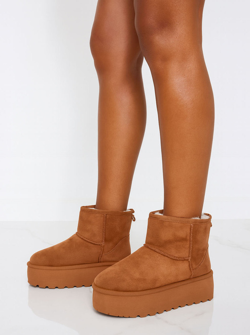 CAMEL OCIEPLANE ŚNIEGOWCE BOTKI NA PLATFORMIE EDDIE 2