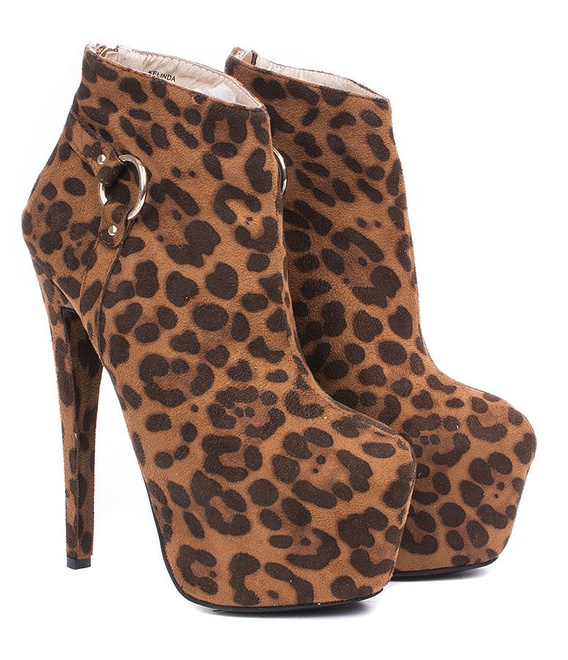 ZAMSZOWE BOTKI W PANTERKĘ NA PLATFORMIE SZPILKI KELINDA