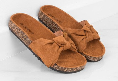 CAMEL ZAMSZOWE KLAPKI NA KORKU CELIA