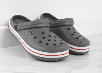 SZARE KLAPKI CHODAKI KROKSY MĘSKIE