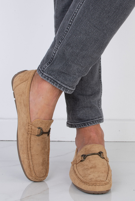 CAMEL MOKASYNY MĘSKIE PÓŁBUTY ZAMSZOWE 5