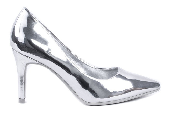 SREBRNE LUSTRZANE SZPILKI W SZPIC SAILY 1