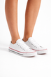 KLASYCZNE NISKIE BIAŁE TRAMPKI TENISÓWKI