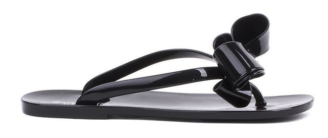 CZARNE JAPONKI KLAPKI MELISKI Z KOKARDĄ ARTIS 8