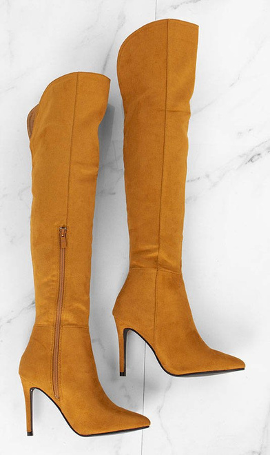 KOZAKI ZA KOLANO ŻÓŁTE PARIS 2