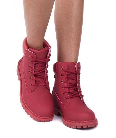 CZERWONE TRAPERKI TIMBERKI WORKERS