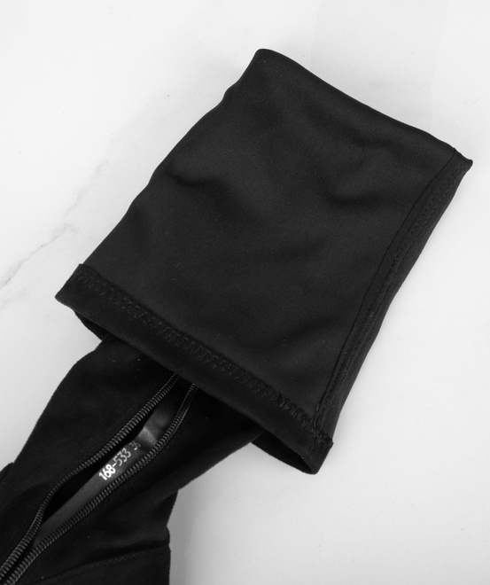 DAMSKIE CZARNE WYSOKIE KOZAKI ZAMSZOWE NA SŁUPKU ERANI 4