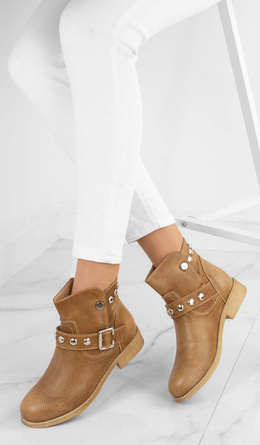 CAMEL BOTKI DAMSKIE Z KLAMERKĄ CARYS