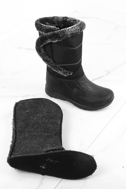 CZARNE SNIEGOWCE KALOSZE 7