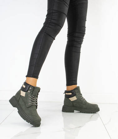 ZIELONE BOTKI OCIEPLANE TRAPERY