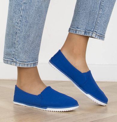 CHABROWE TENISÓWKI LYCRA SLIP ON BALERINKI AGRA