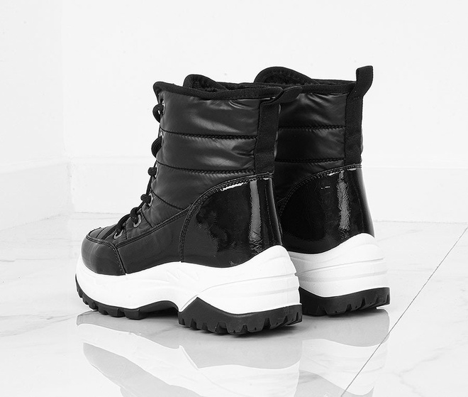 CZARNE ŚNIEGOWCE TRAPERY ERINE 5