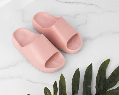 RÓŻOWE GUMOWE KLAPKI RASMI