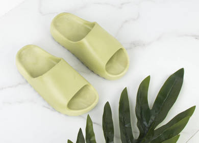 ZIELONE GUMOWE KLAPKI RASMI