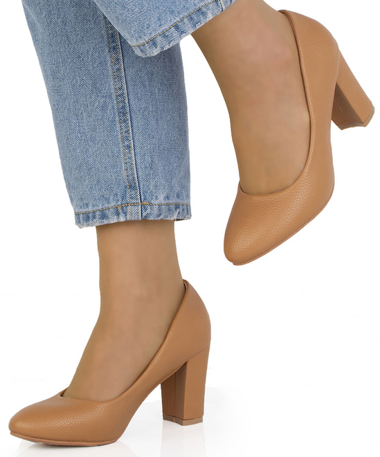 DAMSKIE CZÓŁENKA CAMEL KLASYCZNE NA SŁUPKU ARIELA 4