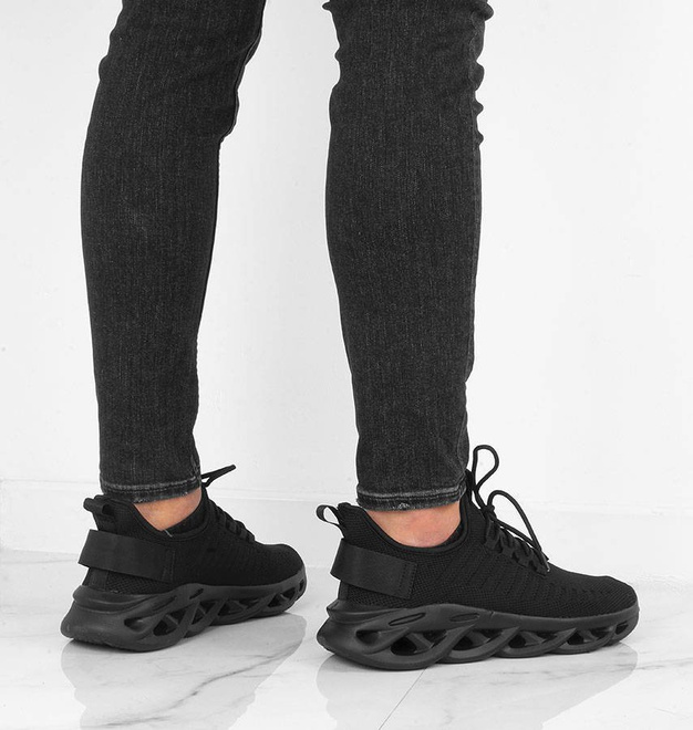 CZARNE LEKKIE SNEAKERSY MĘSKIE KENZO 6