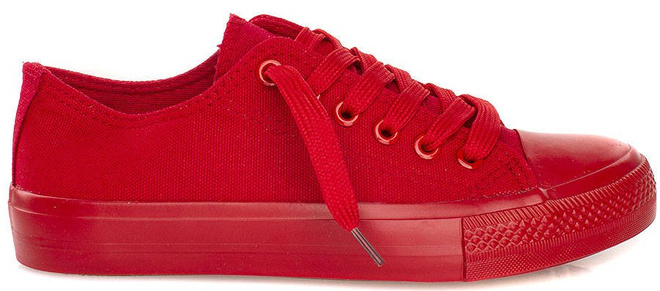  KLASYCZNE CZERWONE TRAMPKI CONVER 1
