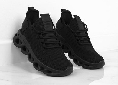 CZARNE LEKKIE SNEAKERSY KENZO