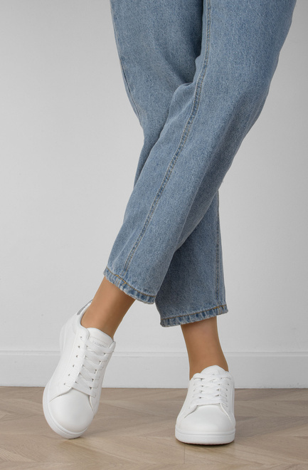 BIAŁE SNEAKERSY TRAMPKI KLASYCZNE MINFI 5
