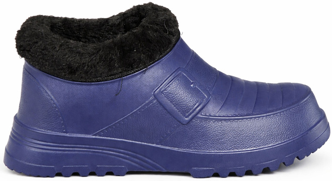 GRANATOWE OCIEPLANE KLAPKI CHODAKI KROKSY  1