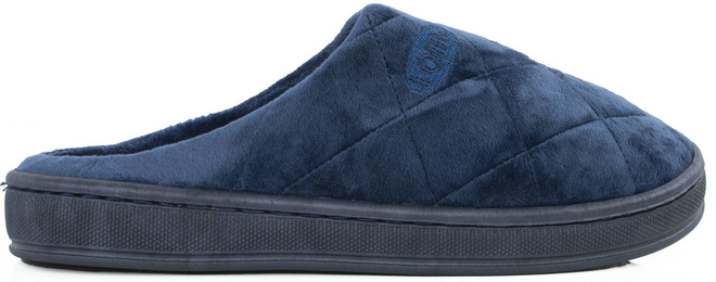 GRANATOWE MĘSKIE OCIEPLANE KAPCIE KLAPKI 2