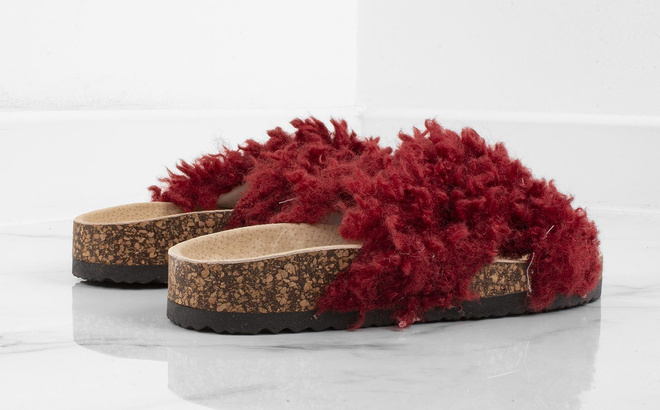 BORDOWE KLAPKI Z FUTERKIEM LAMB 5