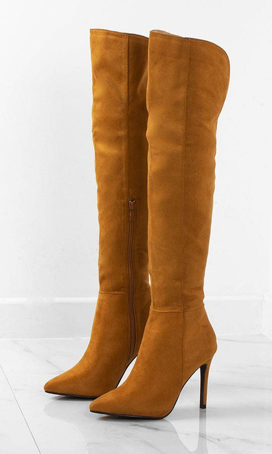 KOZAKI ZA KOLANO ŻÓŁTE PARIS 6