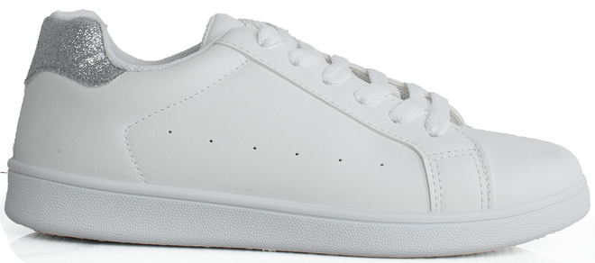 BIAŁE SNEAKERSY TRAMPKI KLASYCZNE MINFI 1