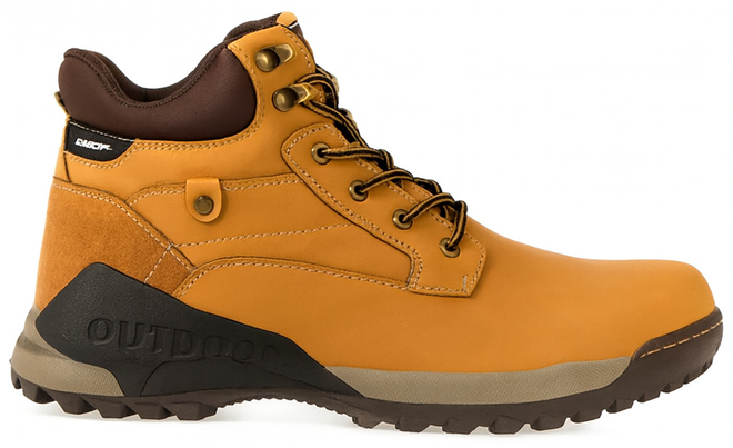 CAMEL OCIEPLANE TRAPERY BOTKI MĘSKIE SZNUROWANE 1