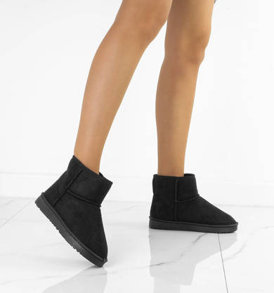 CZARNE ŚNIEGOWCE OCIEPLANE BOTKI VETORA