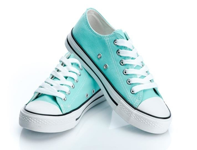 NISKIE TRAMPKI CONVER TENISÓWKI MIĘTOWE