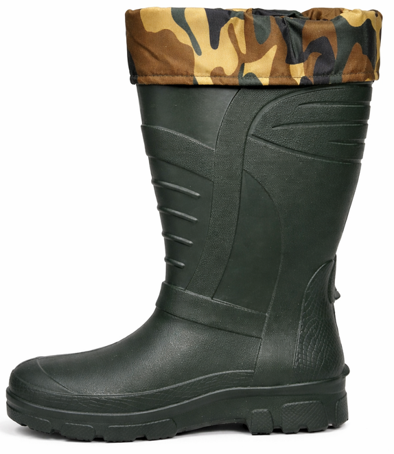 ZIELONE MĘSKIE KALOSZE GUMOWCE WYSOKIE 3