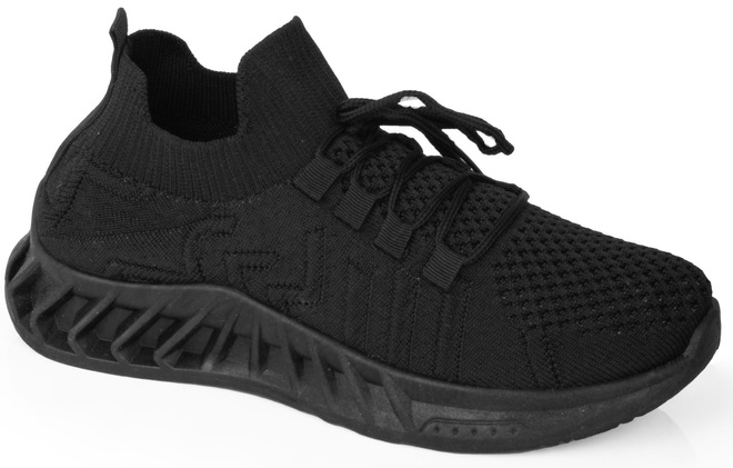 DAMSKIE CZARNE BUTY LEKKIE SNEAKERSY VINO 1