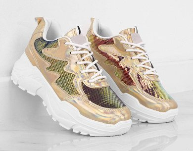 SNEAKERSY HOLOGRAM GOLDY