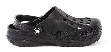 CZARNE LEKKIE KLAPKI CHODAKI KROKSY PLAME