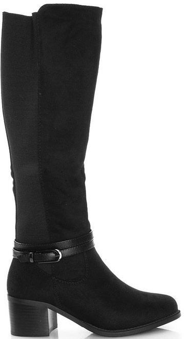 CZARNE ZAMSZOWE KOZAKI TIMELA 1