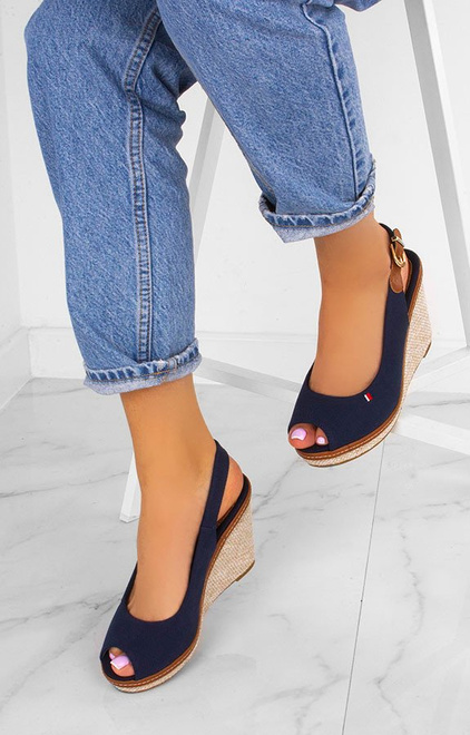 GRANATOWE SANDAŁY ESPADRYLE SULIS 5