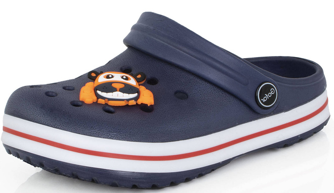 GRANATOWE KLAPKI KROKSY DZIECIĘCE 3