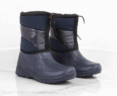 GRANATOWE SNIEGOWCE KALOSZE