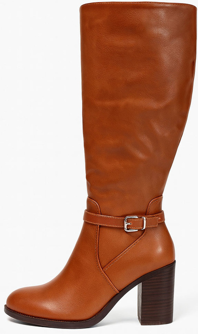 CAMEL DAMSKIE  KOZAKI SKÓRZANE OCIEPLANE ZAMEK RELISA 3