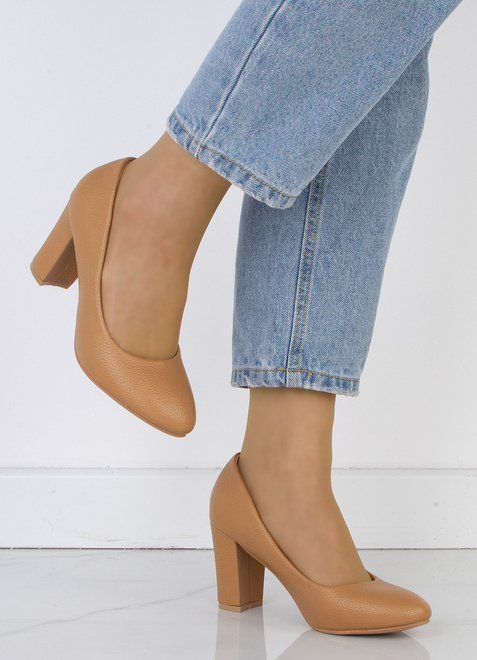 DAMSKIE CZÓŁENKA CAMEL KLASYCZNE NA SŁUPKU ARIELA