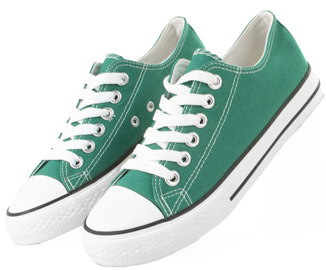 ZIELONE KLASYCZNE TRAMPKI FLEX 3