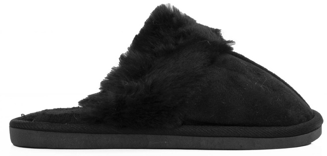 CZARNE MĘSKIE OCIEPLANE KAPCIE KLAPKI 1