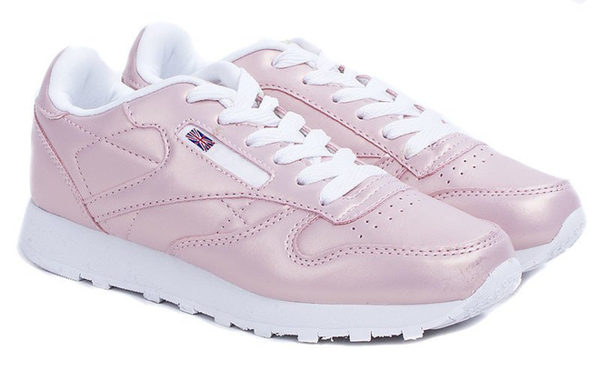 RÓŻOWE SPORTOWE SNEAKERSY CLASSY