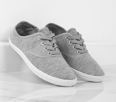 SZARE TENISÓWKI ALLISA