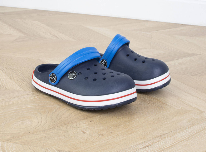 GRANATOWE KLAPKI DZIECIĘCE