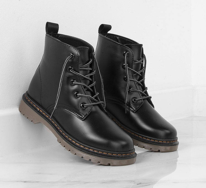 CZARNE OCIEPLANE GLANY LEYTE 3