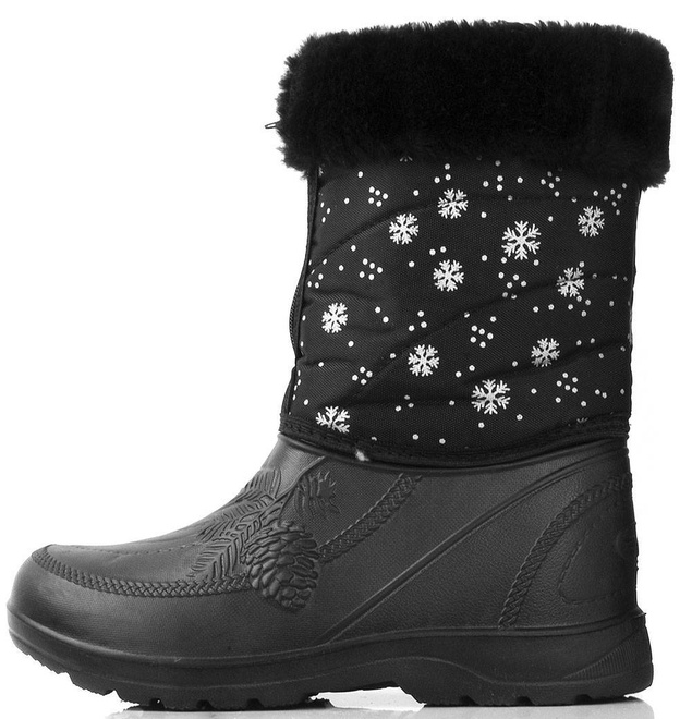 CZARNE SNIEGOWCE KALOSZE 3