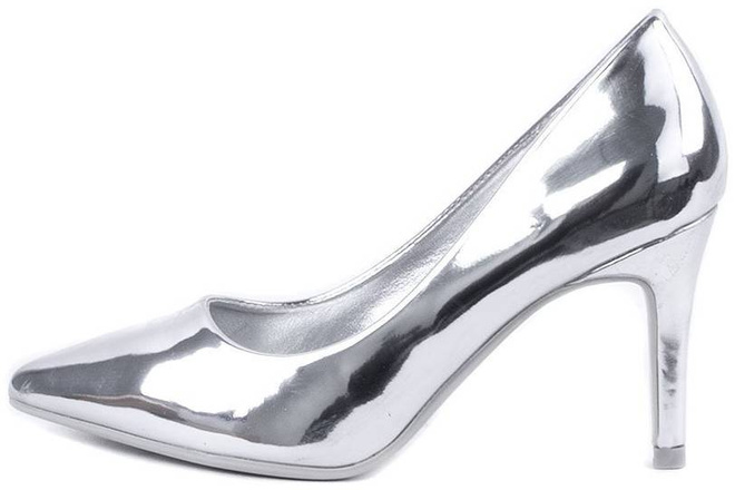 SREBRNE LUSTRZANE SZPILKI W SZPIC SAILY 4